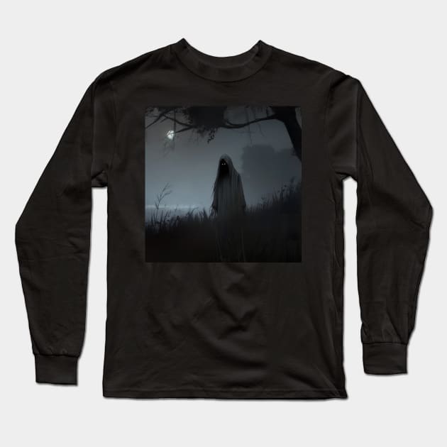 Ghost Story Long Sleeve T-Shirt by TheWombatsDen